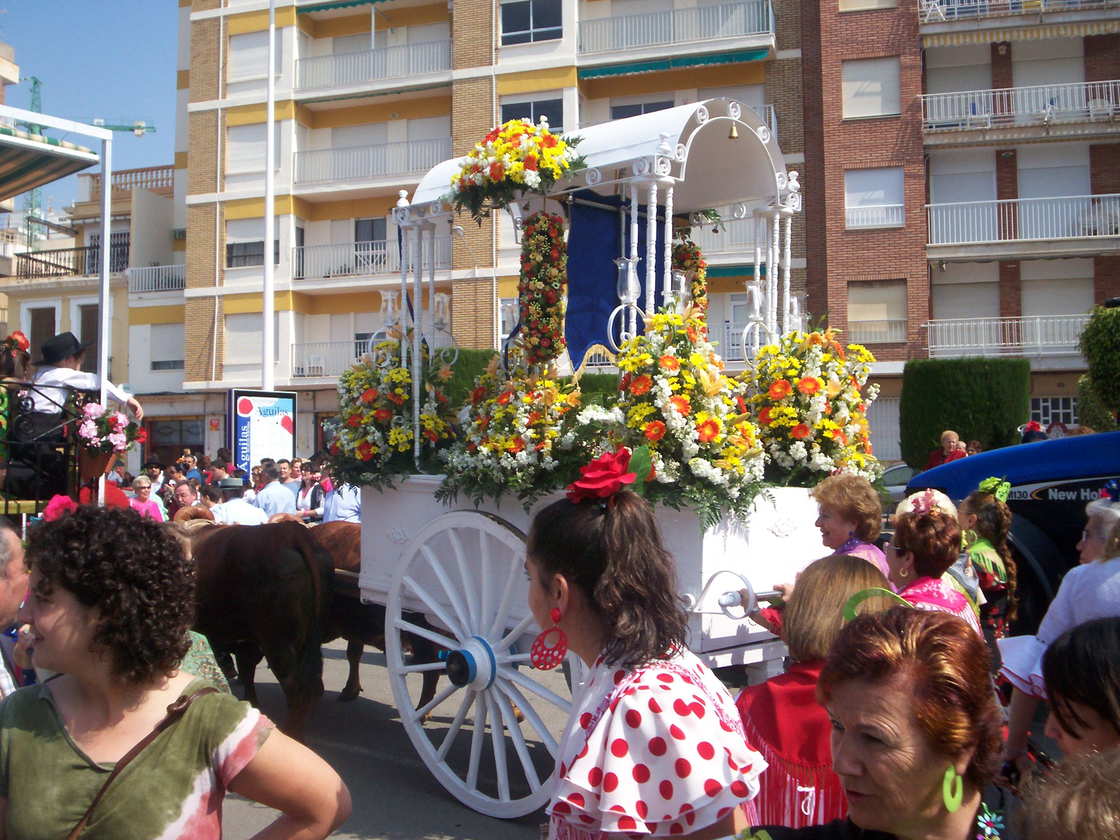 Romera Feria de Abril en guilas